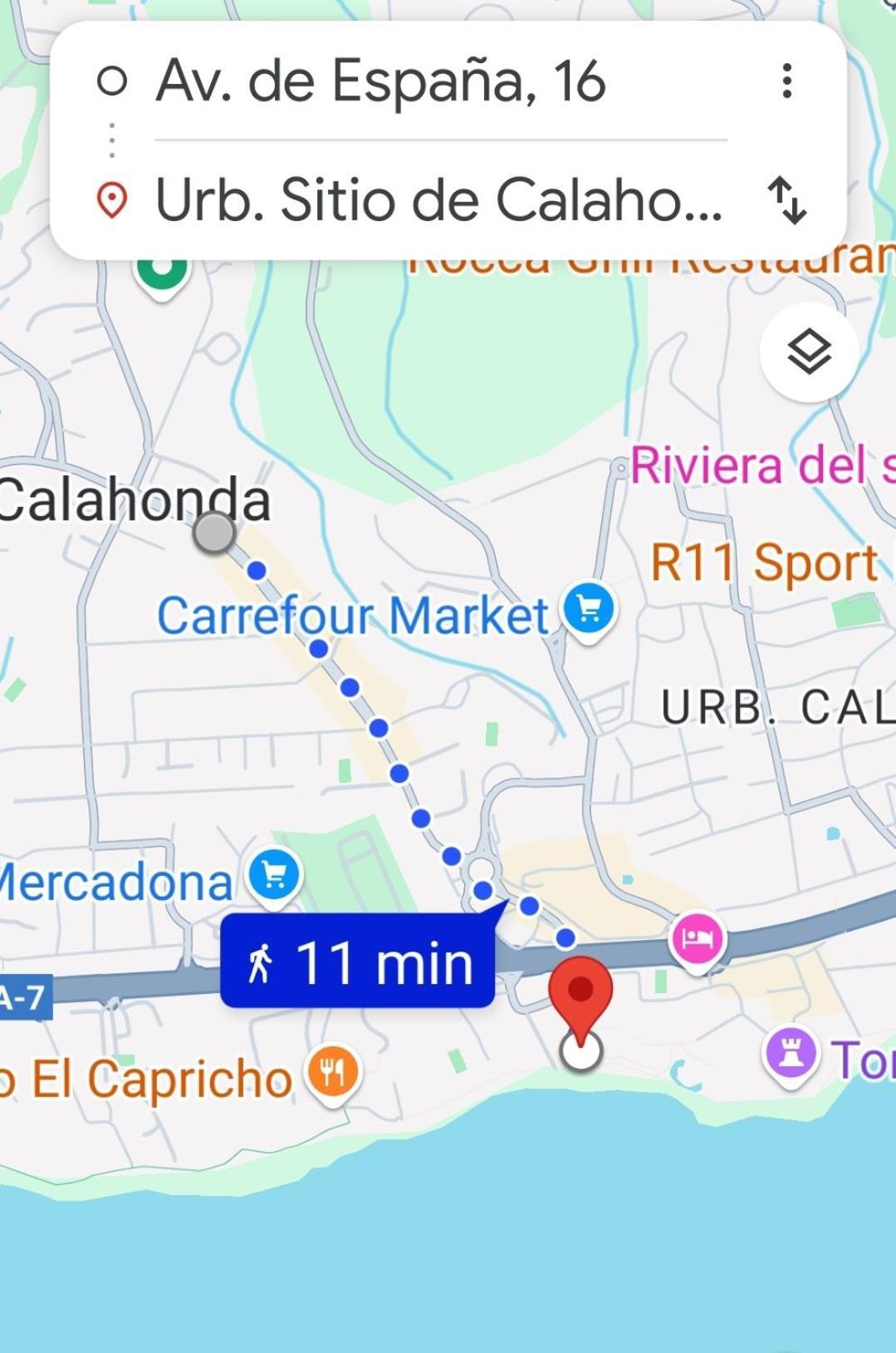 Beach House Casa Luna, Marbella Sitio de Calahonda Eksteriør billede